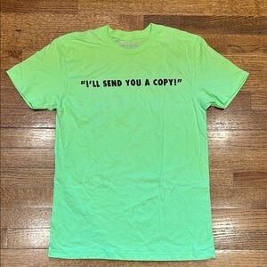 Super Yaki Neon Green “Scream” 1996 Graphic Unisex T-Shirt - Size Small, NWOT
